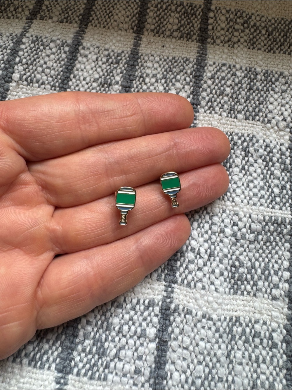 J. Crew Pickleball Paddle Earrings